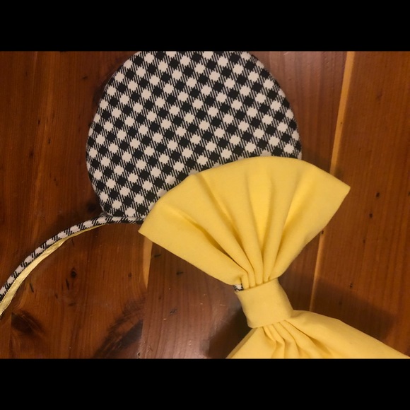 Gingham Mickey Ears - Picture 2 of 5